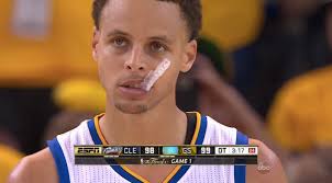 2015 NBA Finals: Stephen Curry and LeBron James chew mouth guards. Michael  Jordan chewed gum. What happened?