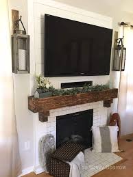 How To Decorate Around A Tv Farm House Living Room Decor Around Tv Tv Decor