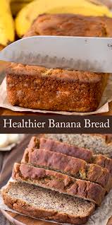 Healthier Banana Bread Video Yogurt Banana Bread Banana Bread Recipe Healthy Healthy Banana Bread