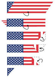 Black And Silver American Flag Patch Meaning Why Are U S Flags Folded 13 Times Girl Scout Brownie Badges Flag Bear Scouts