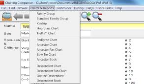Personal ancestral file 5.2 (includes personal ancestral file companion 5.1.5) · one of the most widely used genealogical management programs for home computers . Using X And Mitochondrial Dna Charts By Charting Companion Dnaexplained Genetic Genealogy