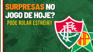 Acompanhe as notícias do fluminense no ge.globo, tudo sobre o tricolor carioca, próximos jogos, resultados, contratações e muito mais. Teremos Surpresas No Jogo Do Fluminense Hoje Youtube
