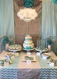 Elephant Baby Shower Party Ideas Photo 1 Of 35 Elephant Baby Shower Theme Peanut Baby Shower Elephant Baby Showers