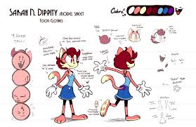 Dippity has a knack for finding things. Smoking Pencil Sarah S Got A New Model Sheet She S Changed Quite
