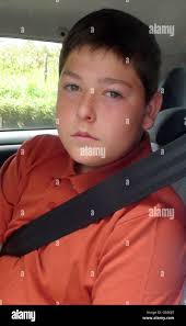 14-year-old Alex Stock is seen close to the scene