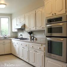 This Paint Doesn T Drip Or Sag Very Easily But You Still Have To Watch Where The Most Pa Painting Kitchen Cabinets Diy Kitchen Cabinets Painting Kitchen Paint
