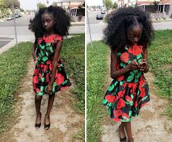 Black 10 Year Old Hairstyles 10 Year Old Shuts Down Bullies By Launching Clothing Line That Helps People Feel Confident In Their Skin Black Beauties Natural Hair Styles Dark Skin Beauty