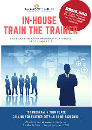 Microsoft certified trainers (mcts) are the premier technical and instructional experts in microsoft technologies. Comfori In House Train The Trainer Under Smetap Scheme