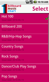 for the guys who love music free billboard music chart app