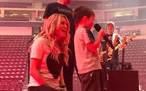 I had a very happy childhood full of the wonderful simple things that children love to do. 15 Rare Photos Of Carrie Underwood With Her Two Kids Cafemom Com