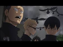 Characters that have not appeared in the anime are represented with art from the manga. Karasuno Badass Scene Haikyuu Youtube