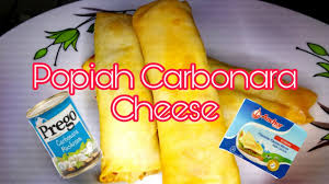 Resepi popia carbonara cheese versi khairulaming | jom masak. Popiah Carbonara Cheese Youtube