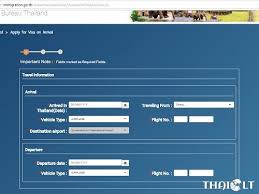 I have stood in the fast track line mostly. Thailand Visa On Arrival Online Fill Application Form Thai Lt