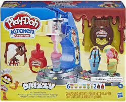 Play-Doh Drizzy Ice Cream Maker With Toppings Includes Play-Doh Drizzle Clay  And 6 Play-Doh Colours: Amazon.de: Toys & Games