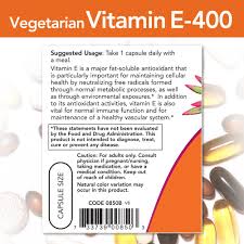Always consult with a doctor before taking any supplement, especially if you are taking medications. Now Supplements Vitamin E 400 Iu D Alpha Tocopheryl Dry Antioxidant Protection 100 Veg Capsules Walmart Com Walmart Com
