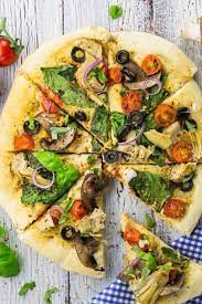 15 Vegan Pizzas That Are Better Than Delivery Vegan Pizza Recipe Hummus Pizza Vegan Pizza Toppings