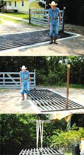 Looking for a cattle guard that can be made from available supplies at local home depot. Gobob Pipe And Steel Cattle Guards