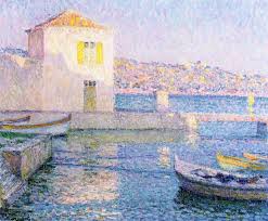 Henri Le Sidaner 1862 1939 Maison Pres De La Mer Villefranche Sur Mer 1925 60 5 X 73 Cm Artwork House By The Sea Art