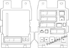 This diagram identifies the general position of the fuse box panel in a camry. Fuse Box Diagram Toyota Camry Xv40 2007 2011