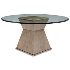 Shop with afterpay on eligible items. A R T Furniture Inc Cityscapes Hancock Dining Table W 60 Round Glass Top Story Lee Furniture Dining Tables