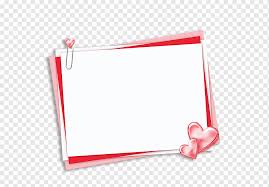 Hearts heart clip art microsoft free clipart images 3. Red Border Frame Red Heart Shaped Png Pngwing