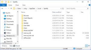 The size of your catch is how much space your spotify songs are taking. How To Change The Location Of Spotify S Local Storage In Windows