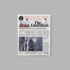 A tabloid is a newspaper with compact page size smaller than broadsheet, although there is no standard for the precise dimensions of the tabloid. The Guardian Introduces Tabloid Format And Redesigns All Platforms Design Week