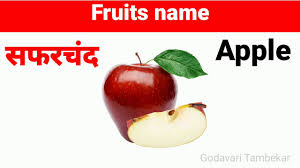 Flowers name in hindi english and marathi hd image flower rose source. Fruits Name In Marathi And English Youtube