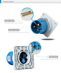 With automatic and manual operation, machinery and electrical double interlock feature. 32a 230v 3p 2p E Generator Socket For Industry Male Plug Wall Mounted Splash Proof Ip44 En Iec 60309 2 Type Sp817 Socket 230v Socket Iecsocket M Aliexpress