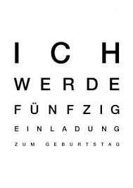 Sehtest Lustige Einladungskarte Zum 50 Geburtstag Mit Einladungstext Als Seht Einladung Runder Geburtstag Einladung 50 Geburtstag Lustig Einladung Geburtstag