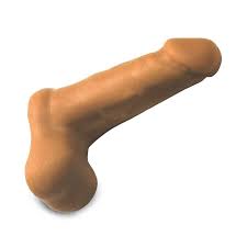 PÊNIS DE BORRACHA COM ESCROTO - Semina Educativa