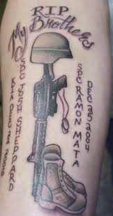 Marine tattoos may not only mean the navy tattoos but anything which is inspired from the ocean life. Army Tattoo Ideas With Quotes Quotesgram