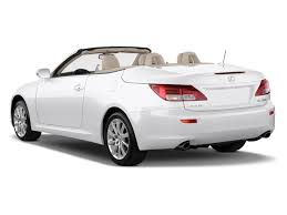 2012 Lexus Is 250c 2 Door Convertible Auto Angular Rear Exterior View Voiture