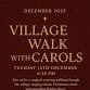 Village walk with carols event image
