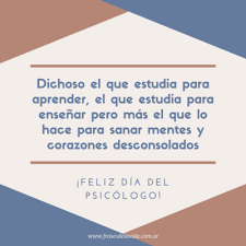 Os psicólogos têm um dia especial para a celebração dessa profissão tão importante e enriquecedora. Psicologo Archives Frases De La Vida