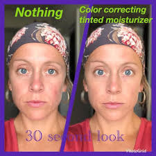Color correcting tinted moisturizer