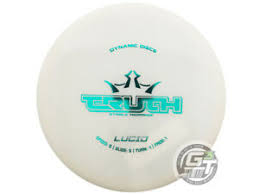 Details About New Dynamic Discs Lucid Truth 175g White Teal Foil Midrange Golf Disc