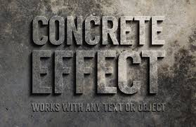 Concrete Text Effect Mockup In 2020 Text Effects Photoshop Tutorial Text