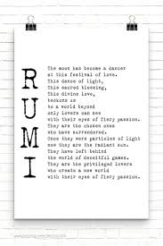 Rumi Poem The Privileged Lovers Wedding Print Or Love Poem Etsy Quote Art Diy Minimalist Book Art Quotes