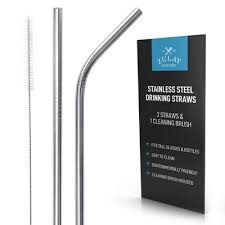 They're dishwasher safe and not intended for microwave usage. Reusable Straws Bar Wine Accessories Target