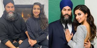 Oct 20, 2019 · jagmeet singh aka jimmy dhaliwal, born in 1979 to immigrant indian parents in scarborough, canada, is a lawyer and politician serving as leader of the ndp since 2017 and as a member of parliament. Jagmeet Singh His Wife Were Totally Twinning Again On Valentine S Day Photos Narcity