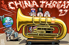 Download 29,000+ royalty free china cartoon vector images. China Threat Theory West Us Cartoon Threat West