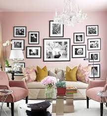 Home Inspiration Decorating With Blush Pink Pink Living Room Pink Painted Walls Home Decor Trends