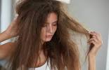 Heat Damaged Hair White