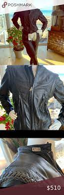 Harley Davidson Willie G Women S Leather Jacket In 2020 Leather Jacket Leather Jackets Women Clothes Design