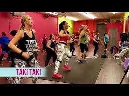 Taki Taki Dance Fitness With Jessica Youtube Dance Workout Zumba Workout Zumba Videos