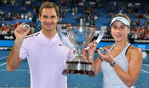The world number three had earlier shown why he is a firm favourite for the season's first major. Roger Federer Wins Hopman Cup As Belinda Bencic Hails Dream Partner Tennis Sport Express Co Uk