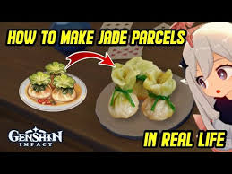Genshin Impact Real Life Recipe Jade Parcels How To Cook Youtube