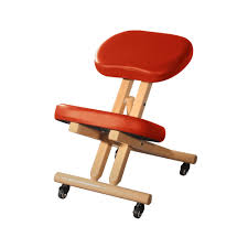Master Healthy Star Program Wooden Posture Chair Cinamon Red Master Massage Kneeling Chair Chair Ergonomic Kneeling Chair