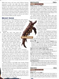 Re: Meat Gun; it's an actual item in Pathfinder 2nd Ed. It's technically a "Beast  Gun" magically derived from a creature with... – @randomitemdrop on Tumblr